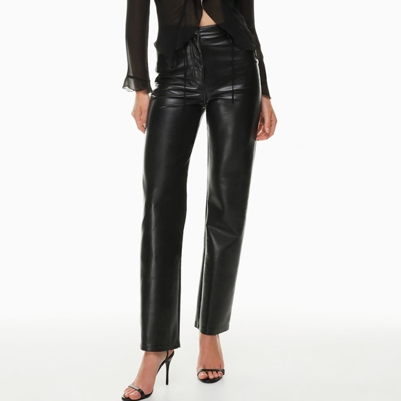 Aritzia Pants - Aritzia - The Melina™ Pant
High-waisted Vegan Leather pants
